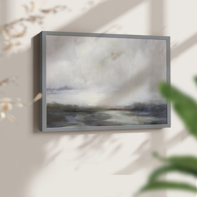 «Light Effect VII V1», reproduction encadrée, réarmable, H 8 po x l 10 po, Gris