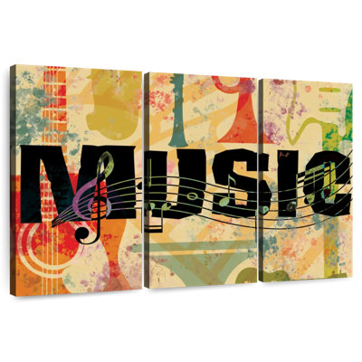 Collage de musique rétro Abarca