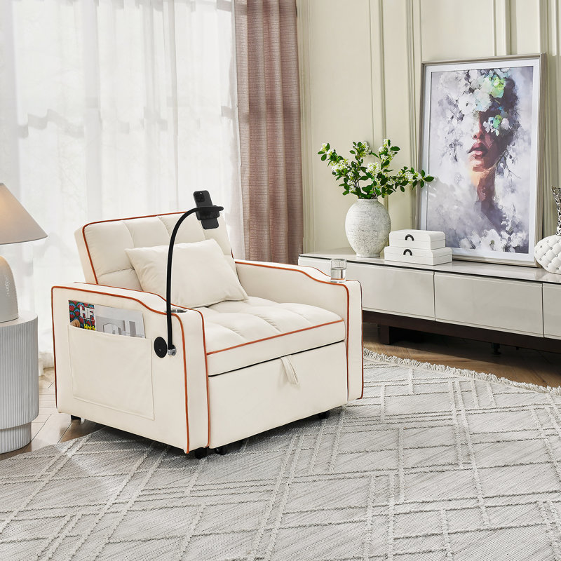Canapé moderne confortable avec coussins moelleux et dossier élégant, Velours beige