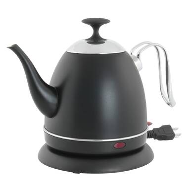 HADEN Highclere 1.6 qt. Stainless Steel Electric Tea Kettle