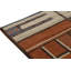 Scandinavian Hand Knotted Wool Geometric Area Rug-795662991