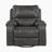 Xenija 40.5" Traditional Swivel Glider Reclining Chair with Nailhead Trim, 360° Swivel & Gentle Gliding-1997617207