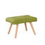 Hraztan Upholstered Accent Chair with Footstool-1505503789