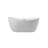 Ardis 54'' x 29'' Freestanding Soaking Acrylic Bathtub-108225151