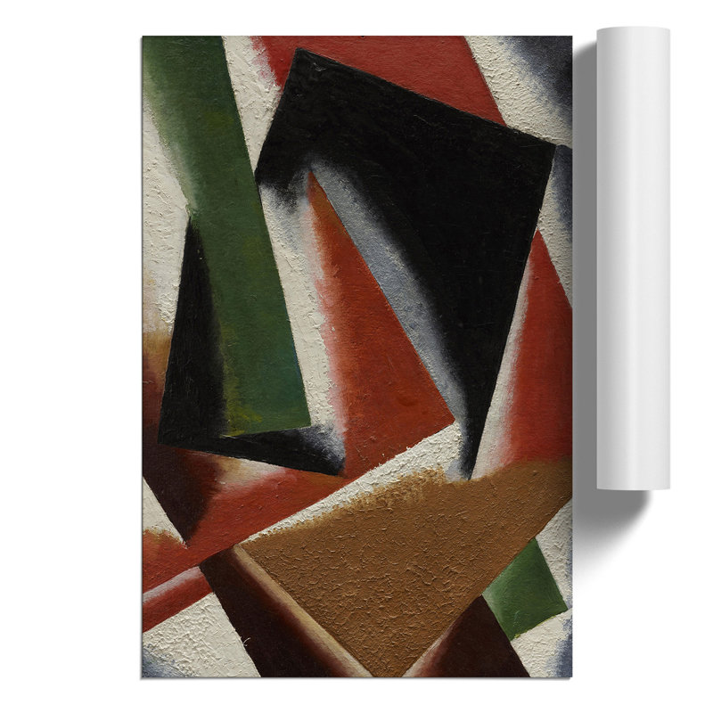 Composition by Lyubov Popova - Frameless Print, 30cm H x 21cm W x 0.1cm D