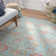 Beausejour Viscose Oriental Rug in Blue/Multi