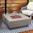 Ashton Outdoor Fire Pit 36 in. x 36 in. Square Metal Propane Fire Table with Metal Lid, Natural Gas Coversion Kit, Lava Rocks and Cover-113761246