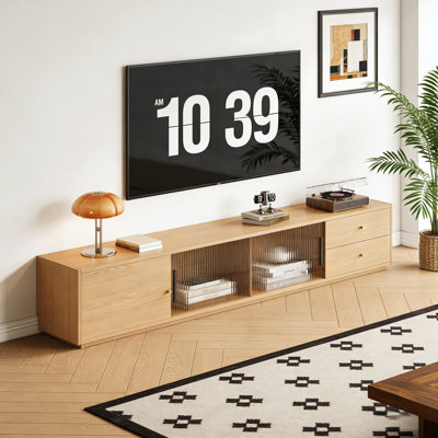 Meuble télé simple et tendance Burlywood