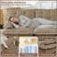 Canapé modulaire en L en chenille avec repose-pieds-143463233