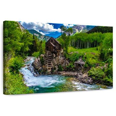 Wooden Crystal Mill