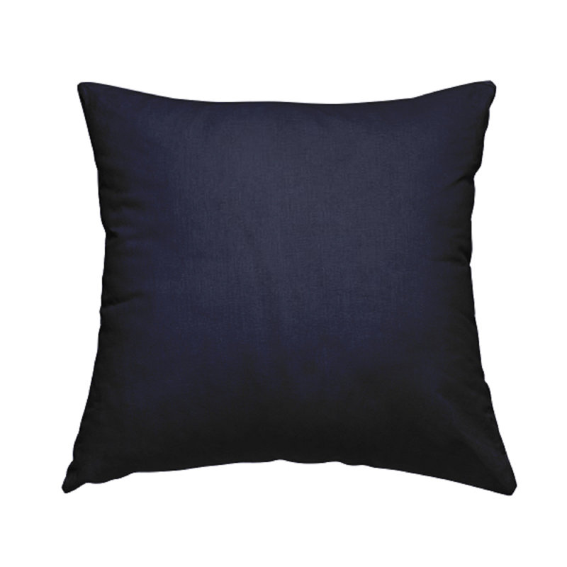 Erven Square Cushion, 43cm H x 43cm W x 5cm D, Navy Blue