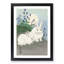 Rabbits at Full Moon by Ohara Koson - Picture Frame Painting Print-55765535-55765543