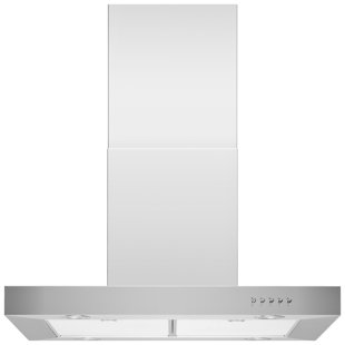 Blue Ocean 30" Stainless Steel 760 CFM Convertible Island Range Hood
