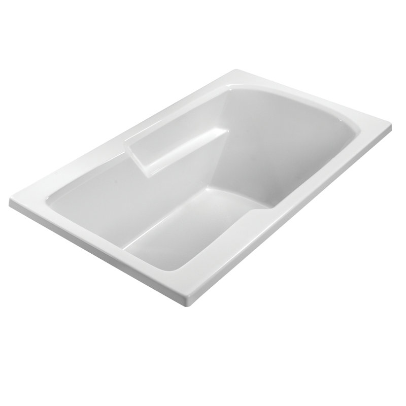 Reliance® 59.25" Whirlpool Bathtub, White