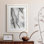Abstract Ink Fantasy I - Modern Abstract Art, Matted and Framed Under Glass, Modern Living Room Wall Art
