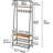 Entryway Shoe Storage With Coat Rack-1141208533