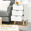 40cm W Bedside Table