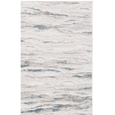 Tapis abstrait Keryn Performance