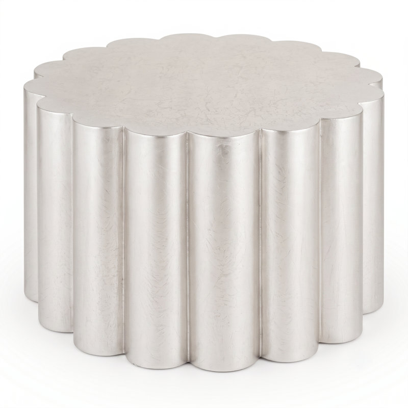 Jaclynn Coffee Table Silver, Silver