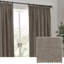 Heavy Chenille Blackout Curtain Panel Pair-124251072-124251074