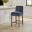 Tabouret de comptoir rembourré Bethea-120676306-68809747