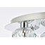Plafonnier encastré en cristal Whitchurch-394593954-343821993-343821987