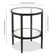 Hera Glass Top End Table