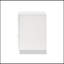 Table de chevet 2 tiroirs au fini blanc ultrabrillant