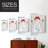 Festive Snowman III Framed Print - Solid Wood-1777291086-1777291062