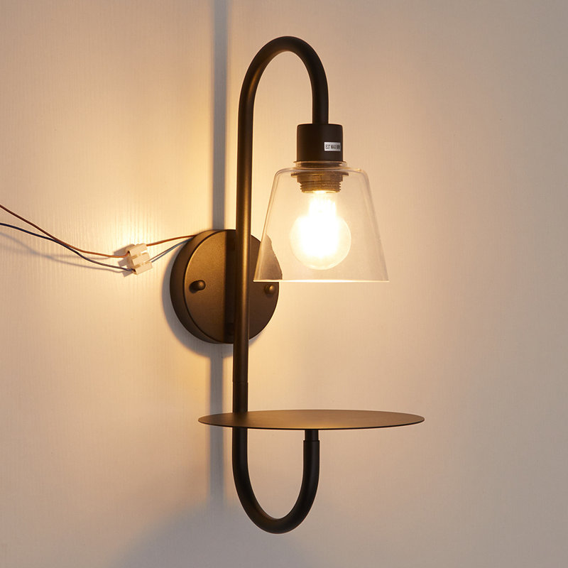 Rilind Iron Recessed Wall Light
