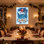 «Christmas Santa Flying Over Snowy Village Night», ensemble de 3 impressions sur toile