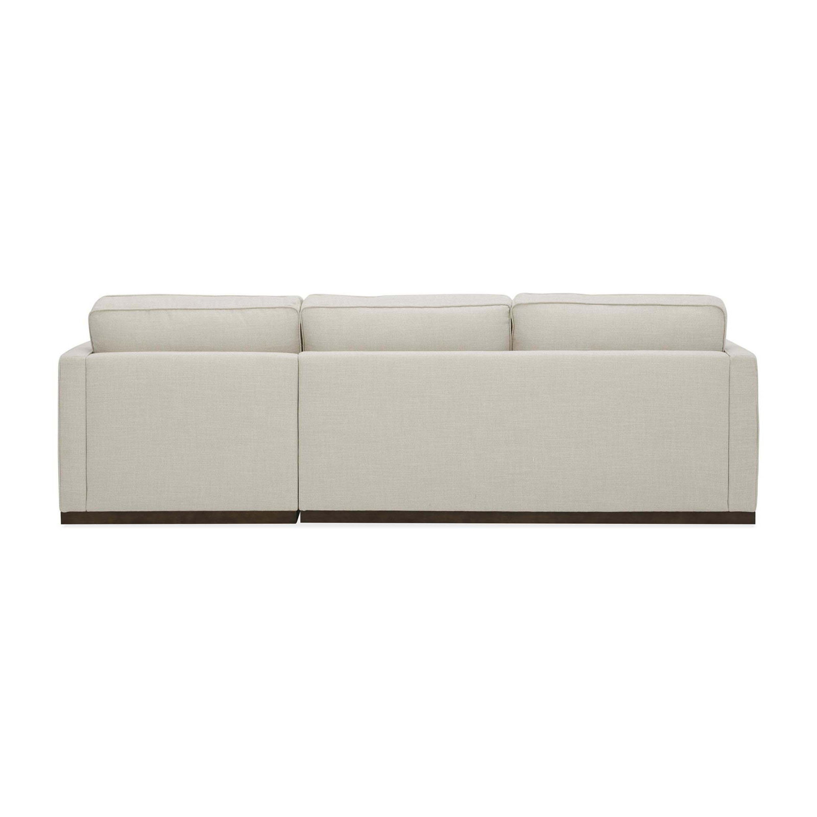 Bobbi Upholstered Sectional, Effie Linen Performance Weave, Right Hand Facing