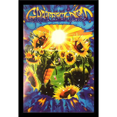 " Grateful Dead - Terrapin Sunflower Turtle " Graphic Art Print