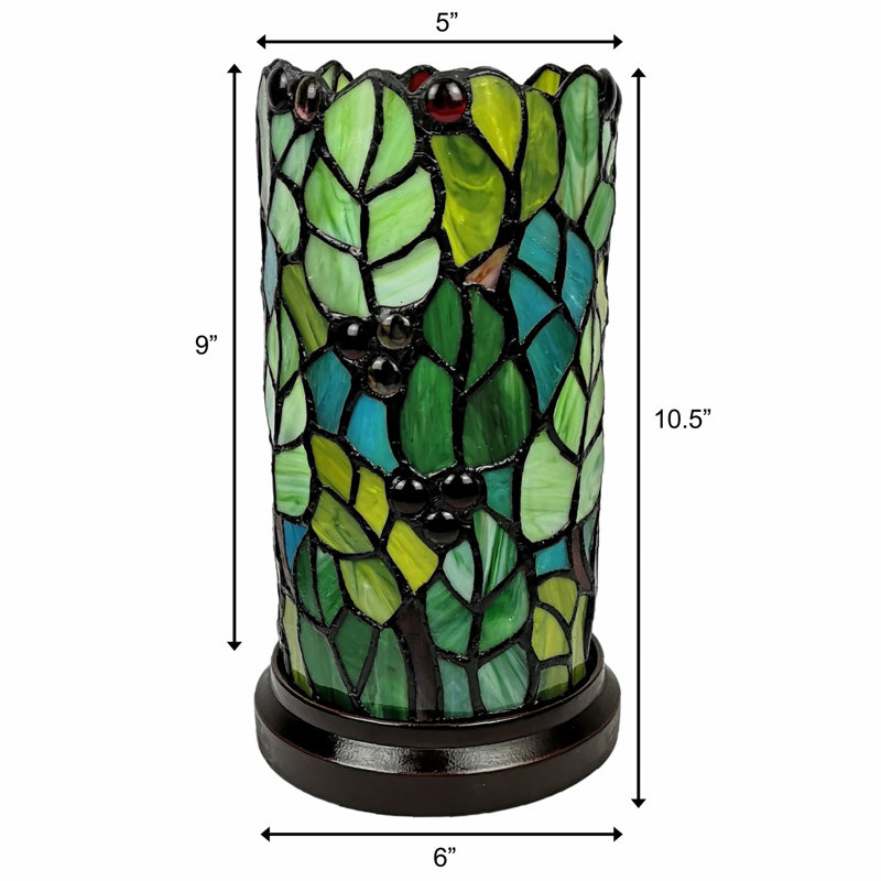 Roxane Metal Torchiere Lamp, 10" H x 5" W x 5" D