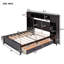 Lit double en bois avec armoire et tablette tout-en-un, espresso-1438696044-1438696042