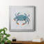 Bulle bleue - Peinture sur toile encadrée-408779095-408779097
