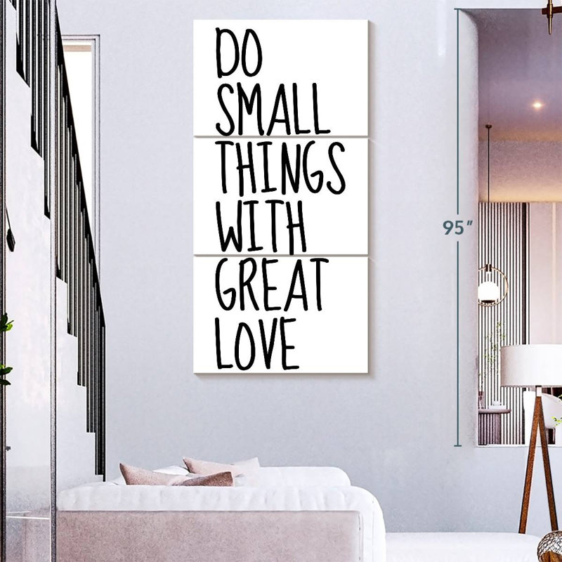 With Great Love, H 80 po x l 39 po