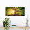 Toile de printemps, décoration murale sur toile, art mural sur toile, impression de grand arbre, forêt, décoration de bureau de chambre à coucher, 12 po x 24 po