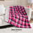 Juicy Couture Plush Reversible Sherpa Throw Blankets-118614288