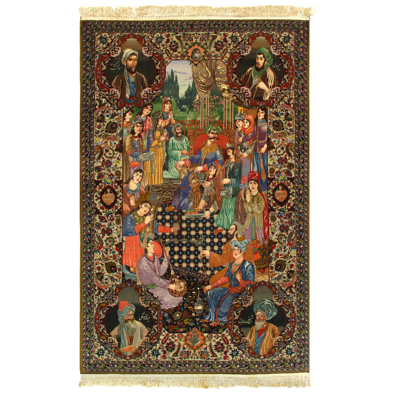 One-of-a-Kind 5'8" X 9' Hand Knotted Area Rug