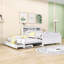 Lit plateforme en bois avec lit gigogne simple et 3 tiroirs Olriedge-2143325503-2143325502