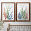 Océan jardin I - ensemble de 2 reproductions d'art-897763948-897763938-838588963
