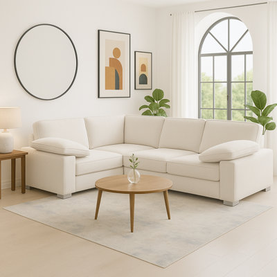 Ascot Left - Hand Corner Sofa 4 Seater Sofa With Chaise 