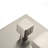 1-Spray Patterns 11.8 In. Dual Fixed And Handheld Shower Head With 2.5 GPM In Brushed Nickel