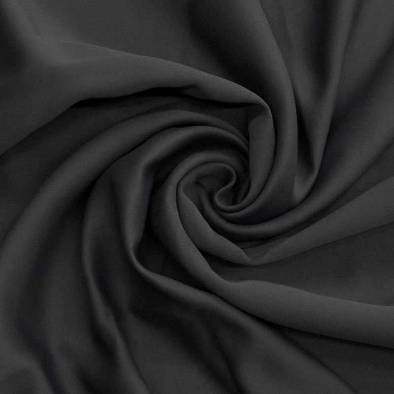 Linhart Solid Fire Retardant Blackout Thermal Grommet Panels (Set of 2) , 52" W x 96" L, Dark Gray