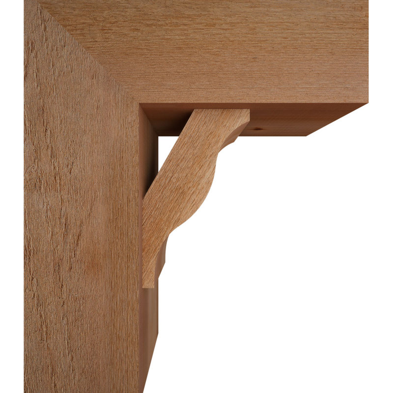 Support Funston Block avec support décalé, 22 X 18, Cèdre rouge occidental de l 8 po (scié brut)