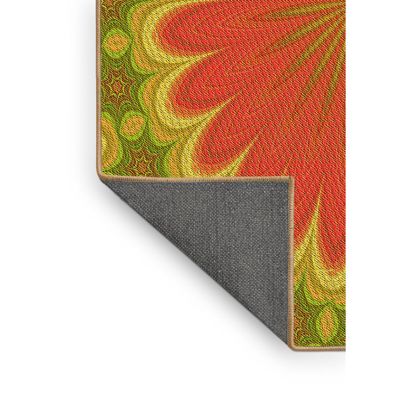 Performance Wool Abstract Indoor Rug, Rectangle 6' x 9'