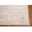 Tapis oriental rayé fabriqué à la main Gabbeh 9 x 12