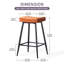 Upholstered  70cm Height Counter Stool-1631009029