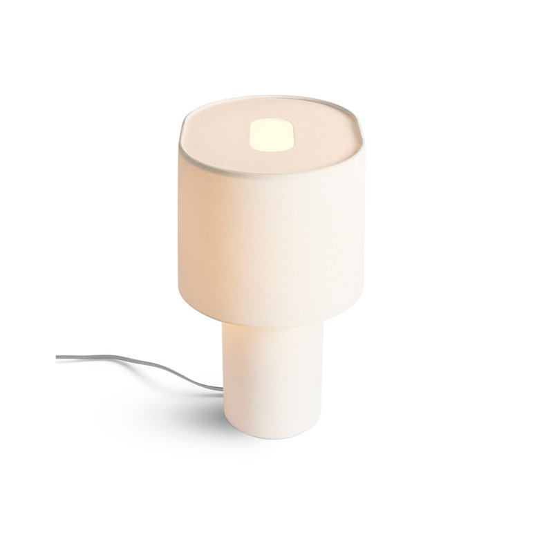 Hilla Table Lamp, 21”H x 18” W x 13” D, Linen